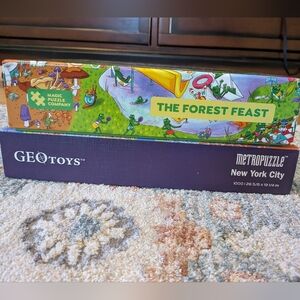 2 1000 Piece Jigsaw Puzzles - Magic Puzzle Company & GeoToys